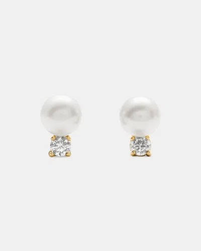 Kate Spade Outlet Pearls Of Wisdom Studs In Yellow