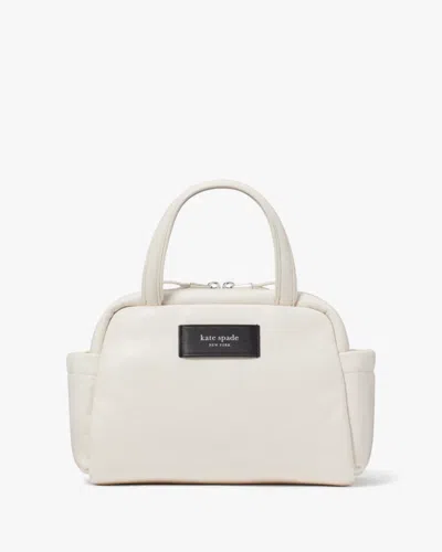 Kate Spade Outlet Puffed Satchel In White