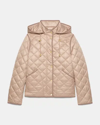 Kate Spade Outlet Quilted Jacket In Neutral