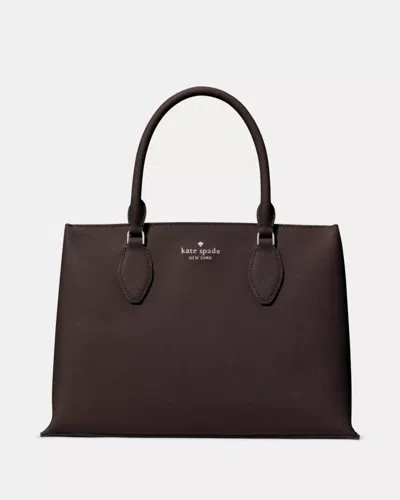 Kate Spade Outlet Rae Satchel Bag In Brown
