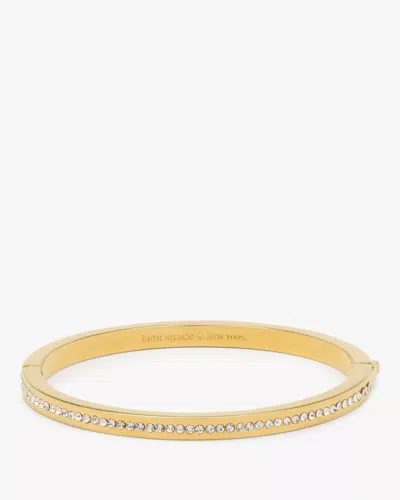 Kate Spade Outlet Ring It Up Pave Bangle In Gold
