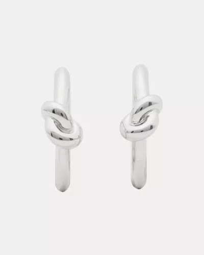 Kate Spade Outlet Sailor's Knot Huggies In White