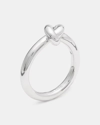Kate Spade Outlet Sailor's Knot Ring In Metallic