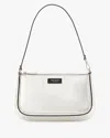 Kate Spade Outlet Sam Icon Metallic Mini Pochette In Silver