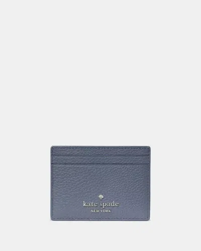 Kate Spade Outlet Small Slim Card Holder In Gray