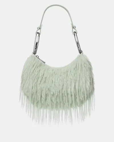 Kate Spade Outlet The Faux Fur Bangle Bag In Green