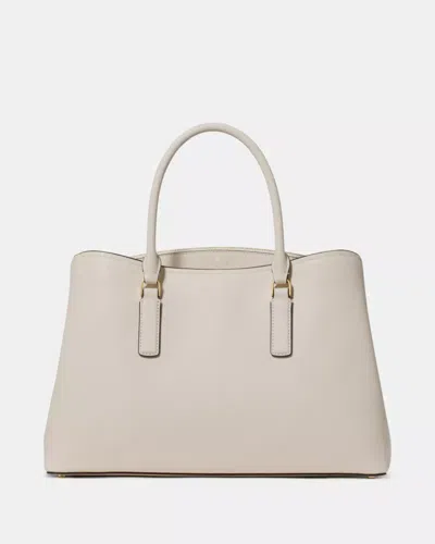 Kate Spade Outlet Thompson Street Satchel Bag In Beige