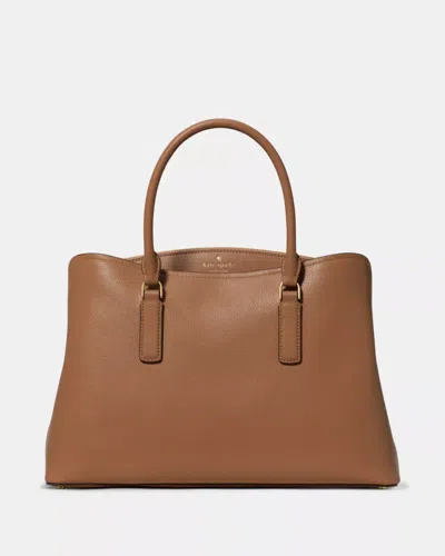 Kate Spade Outlet Thompson Street Satchel Bag In Brown