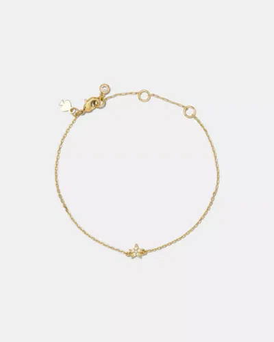 Kate Spade Outlet You're A Gem Pave Mini Star Bracelet In Gold