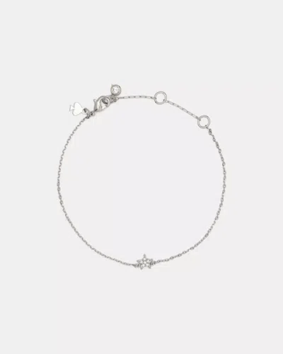 Kate Spade Outlet You're A Gem Pave Mini Star Bracelet In Metallic