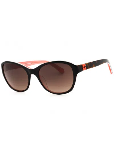 Kate Spade Oval Women's Sunglasses In Brown