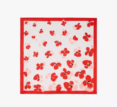 Kate Spade Painterly Bouquet Silk Bandana