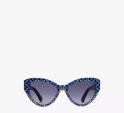 Kate Spade Paisleigh Sunglasses In Blue