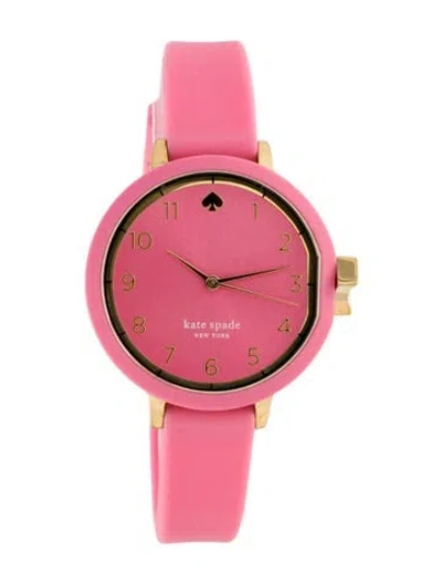 Pre-owned Kate Spade Park Row Watch In Multi