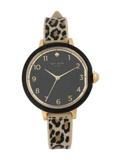 Pre-owned Kate Spade Park Row Watch In Multicolor