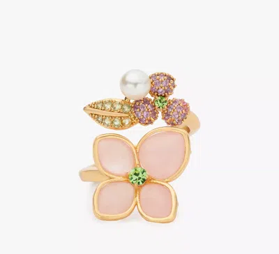 Kate Spade Pastel Petals Ring In Multi
