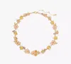 Kate Spade Pastel Petals Statement Necklace In Multi
