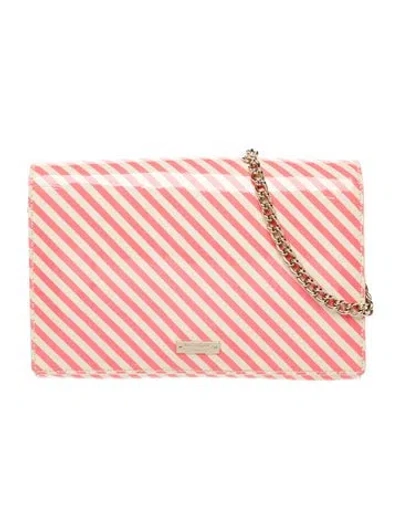 Pre-owned Kate Spade Patent Leather Clutch In Pink