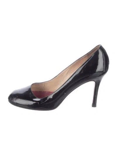 Pre-owned Kate Spade Patent Leather Pumps In Black