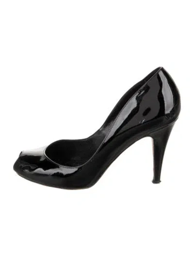 Pre-owned Kate Spade Patent Leather Pumps In Black