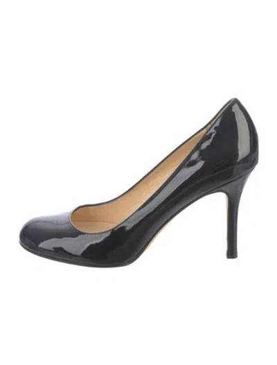 Pre-owned Kate Spade Patent Leather Pumps In Black