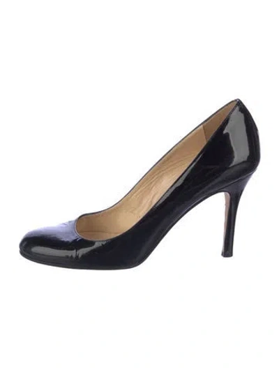 Pre-owned Kate Spade Patent Leather Pumps In Blue