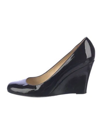 Pre-owned Kate Spade Patent Leather Pumps In Blue