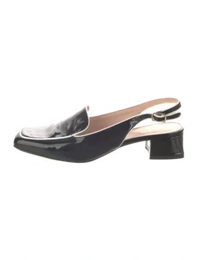 Pre-owned Kate Spade Patent Leather Slingback Pumps In Multi