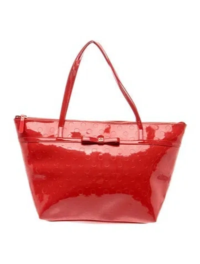 Pre-owned Kate Spade Patent Leather Tote In Multi