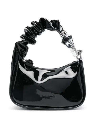 Kate Spade Patent Mini Bag In Black