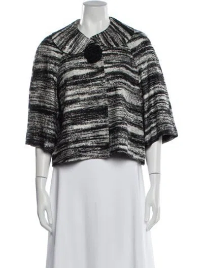 Pre-owned Kate Spade Patterned Evening Jacket In Multi