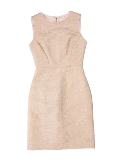 Pre-owned Kate Spade Patterned Knee-length Dress W/ Tags In Neutral