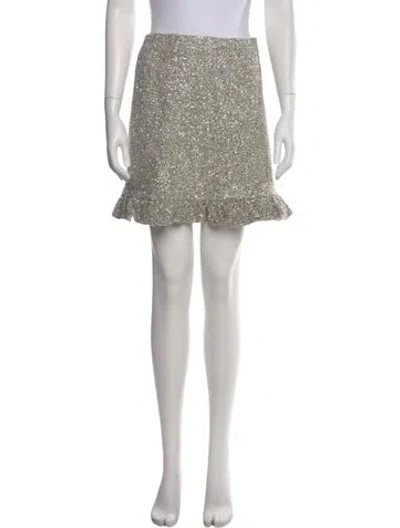 Pre-owned Kate Spade Patterned Mini Skirt