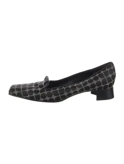Pre-owned Kate Spade Patterned Pumps In Black