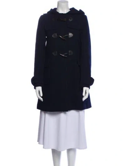 Pre-owned Kate Spade Peacoat In Blue