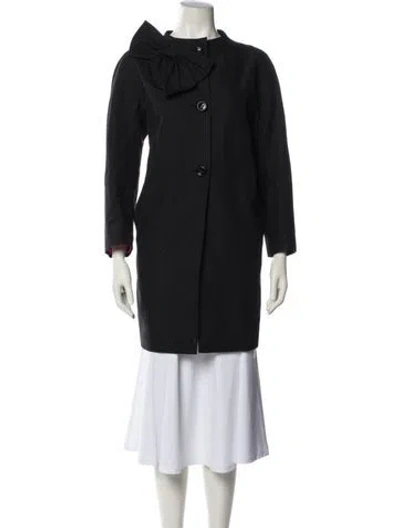 Pre-owned Kate Spade Peacoat In Blue