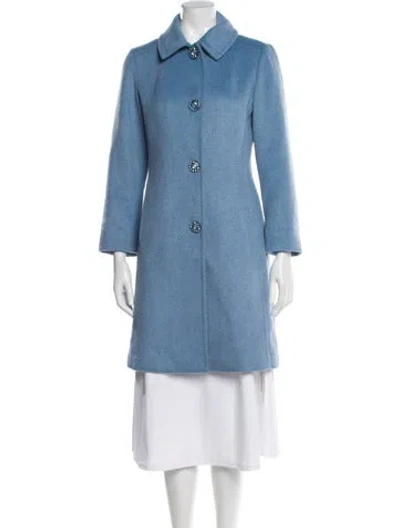 Pre-owned Kate Spade Peacoat In Blue