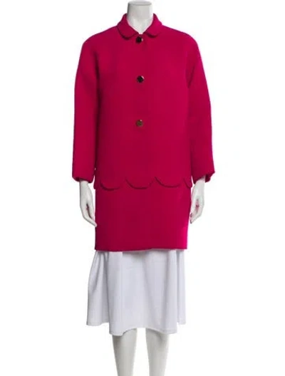 Pre-owned Kate Spade Peacoat In Pink