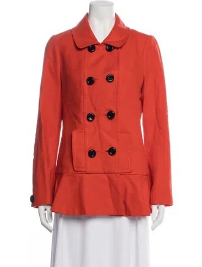 Pre-owned Kate Spade Peacoat W/ Tags In Orange