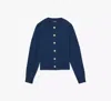 Kate Spade Pearl Button Nell Cardigan In Planetary Navy