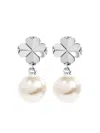 Kate Spade Pearl-drop Earrings In Gold