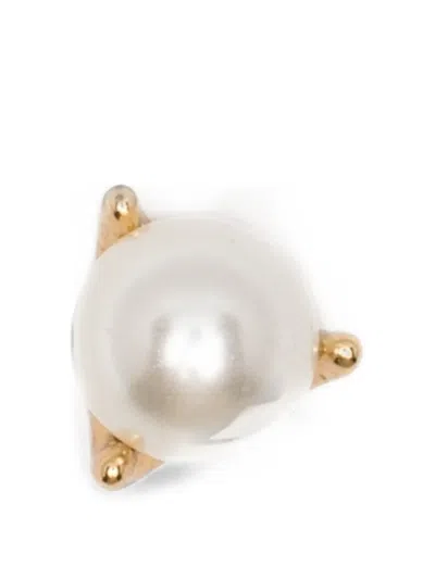 Kate Spade Pearl-embellished Stud Earrings In Gold