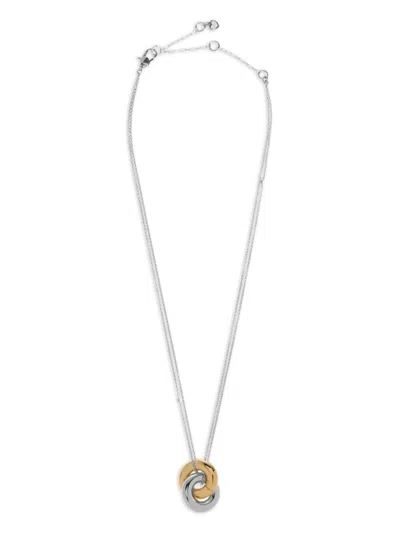 Kate Spade Pendant Necklace In Silver