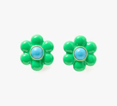 KATE SPADE PETAL PUFF STATEMENT STUDS