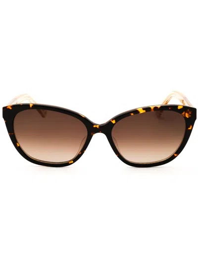 Kate Spade Philippa/g/s Sunglasses In Xlt - Havana Beige / Brown Sf