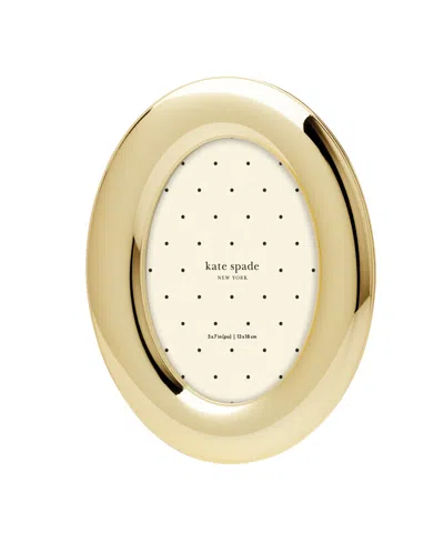 Kate Spade Picture 5" X 7" Puffed Frame In Gold