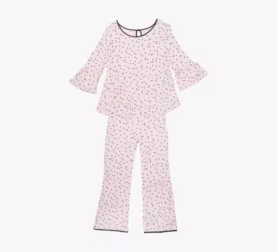 Kate Spade Pink Dot Long Pj Set