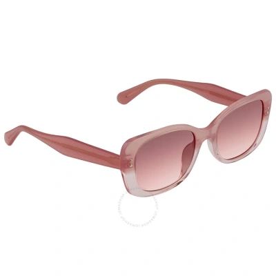 Kate Spade Pink Gradient Square Ladies Sunglasses Citiani/g/s 035j/3x 53