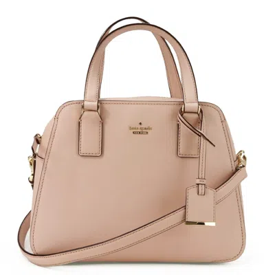 Pre-owned Kate Spade Pink Leather Handbag Shoulder Bag ()