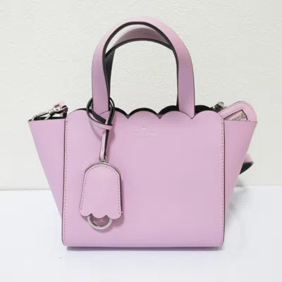 Pre-owned Kate Spade Pink Leather Handbag Shoulder Bag ()